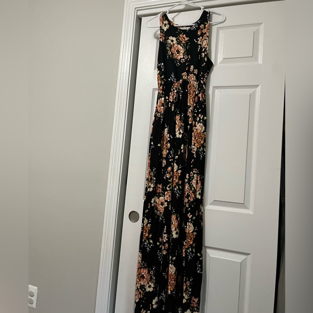 Floral maxi dress